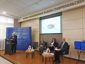 Юрий Кацнельсон выступил на пленарном заседании в Ставропольском крае