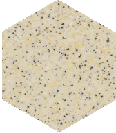 Кислотостойкая плитка шестигранник Zahna Fliesen Sahara 86 Hexagon 100/115x18 мм