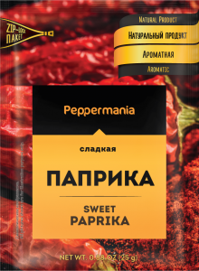 Peppermania Паприка сладкая молотая 25г