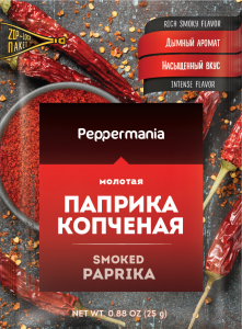 Peppermania Паприка копченая 25г