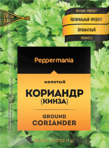 Peppermania Кориандр сушеный (кинза) 7г