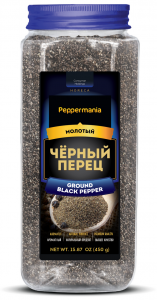 Peppermania Перец Черный молотый HoReCa 450г