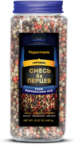 Peppermania Приправа Смесь 4-х перцев горошек HoReCa 440г